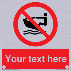 Custom No personal water craft